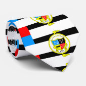 Cravate Drapeau de Knoxville, Tennessee (Roulé)