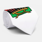 Cravate Drapeau de Kwanzaa (Roulé)