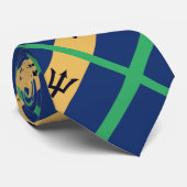 Cravate Drapeau de la Barbade (Roulé)