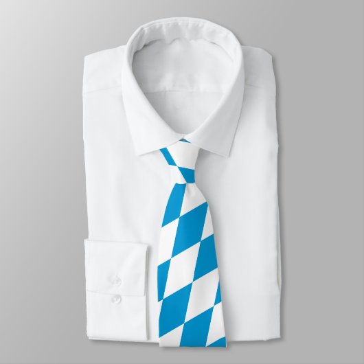 Cravate Drapeau de la Bavière (Attaché)