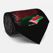 Cravate Drapeau de la Biélorussie (Roulé)