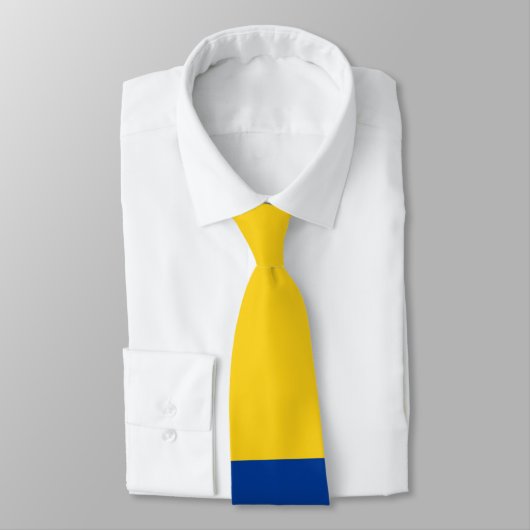 Cravate Drapeau de la Colombie (Attaché)