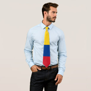 Cravate Drapeau de la Colombie