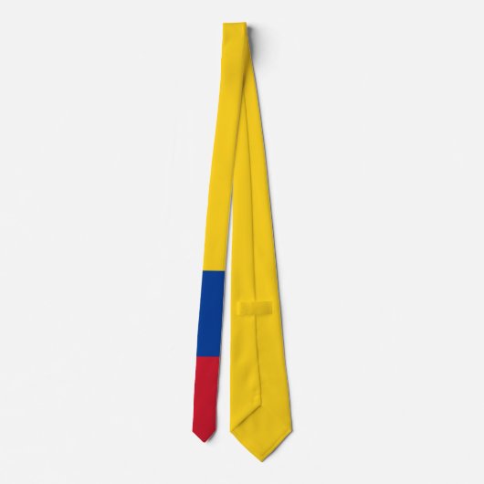 Cravate Drapeau de la Colombie (Dos)