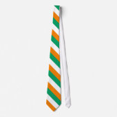 Cravate Drapeau de la Côte d'Ivoire (Devant)