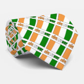 Cravate Drapeau de la Côte D'Ivoire et de la Côte d'Ivoire (Roulé)