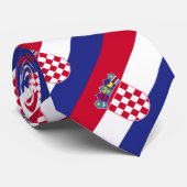 Cravate Drapeau de la Croatie (Roulé)