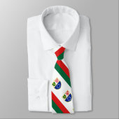 Cravate Drapeau de la Fédération de Bosnie-Herzégovine (Attaché)