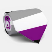 Cravate Drapeau de la fierté de l'homosexualité (Roulé)