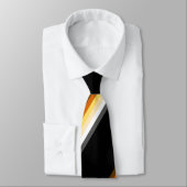 Cravate Drapeau de la Fierté d'ours de masculine et lisse (Attaché)