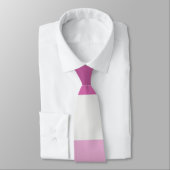 Cravate - Drapeau de la fierté lesbienne (Attaché)