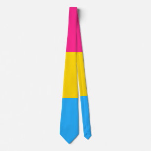 Cravate Drapeau de la fierté Pansexual