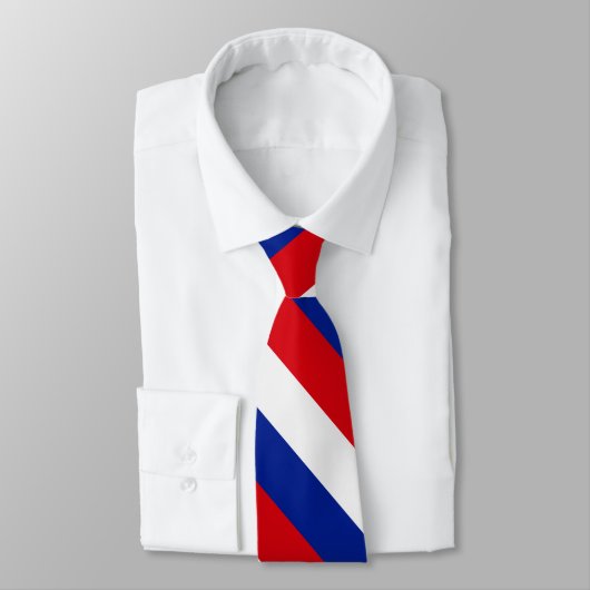 Cravate Drapeau de la France (Attaché)