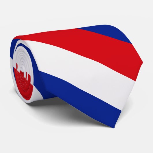 Cravate Drapeau de la France (Roulé)