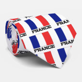 Cravate Drapeau de la France (Roulé)