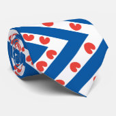 Cravate Drapeau de la Frise (Roulé)