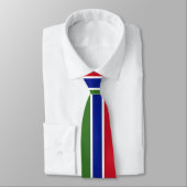 Cravate Drapeau de la Gambie (Attaché)