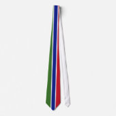 Cravate Drapeau de la Gambie (Devant)