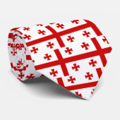 Cravate Drapeau de la Géorgie (Roulé)