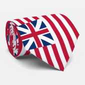 Cravate Drapeau de la Grande Union des États-Unis d'Amériq (Roulé)