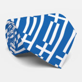 Cravate Drapeau de la Grèce (Roulé)