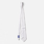 Cravate Drapeau de la Grèce (Dos)