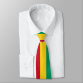 Cravate Drapeau de la Guinée (Attaché)