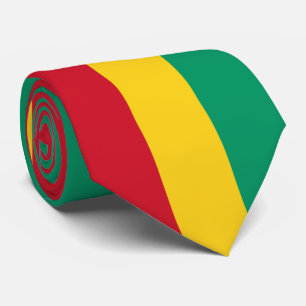 Cravate Drapeau de la Guinée