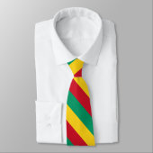 Cravate Drapeau de la Guinée (Attaché)