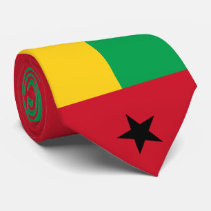 Cravate Drapeau de la Guinée-Bissau