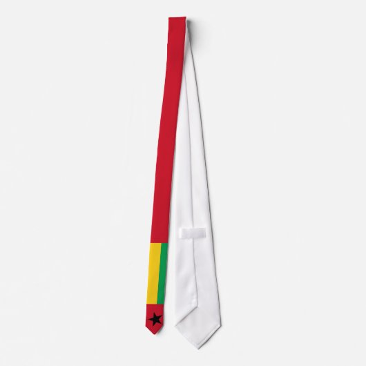 Cravate Drapeau de la Guinée-Bissau (Dos)