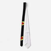 Cravate Drapeau de la Guyane (Dos)