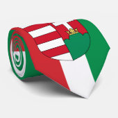 Cravate Drapeau de la Hongrie (Roulé)