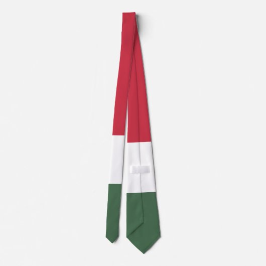 Cravate drapeau de la Hongrie (Dos)