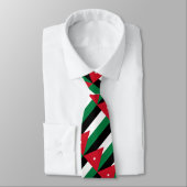 Cravate Drapeau de la Jordanie (Attaché)