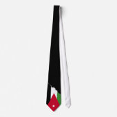 Cravate Drapeau de la Jordanie (Devant)