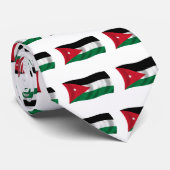 Cravate Drapeau de la Jordanie (Roulé)