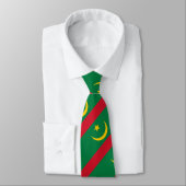 Cravate Drapeau de la Mauritanie (Attaché)