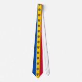 Cravate Drapeau de la Moldavie (Devant)