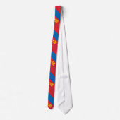 Cravate Drapeau de la Mongolie (Dos)