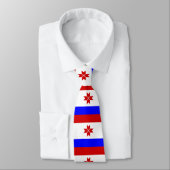 Cravate Drapeau de la Mordovie (Attaché)