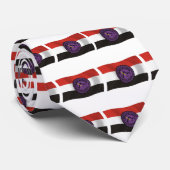 Cravate Drapeau de la Nation Lenape de Thunder Mountain Ti (Roulé)