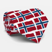 Cravate Drapeau de la Norvège (Roulé)
