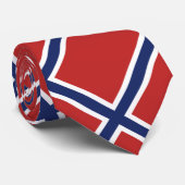 Cravate Drapeau de la Norvège (Roulé)
