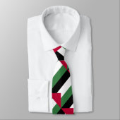 Cravate Drapeau de la Palestine (Attaché)