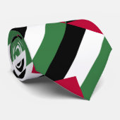 Cravate Drapeau de la Palestine (Roulé)