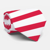 Cravate Drapeau de la Pologne (Roulé)