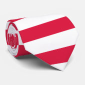 Cravate Drapeau de la Pologne (Roulé)