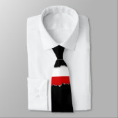 Cravate Drapeau de la Pologne (Attaché)