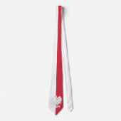Cravate Drapeau de la Pologne (Devant)